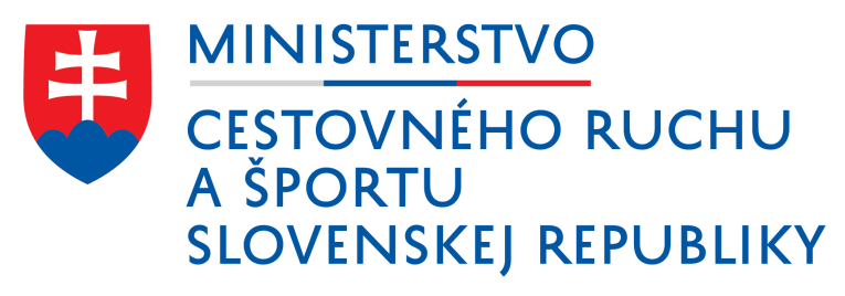 Ministerstvo cestovného ruchu a&nbsp;športu SLovenskej republiky - logo